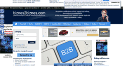 Desktop Screenshot of biznes2biznes.com